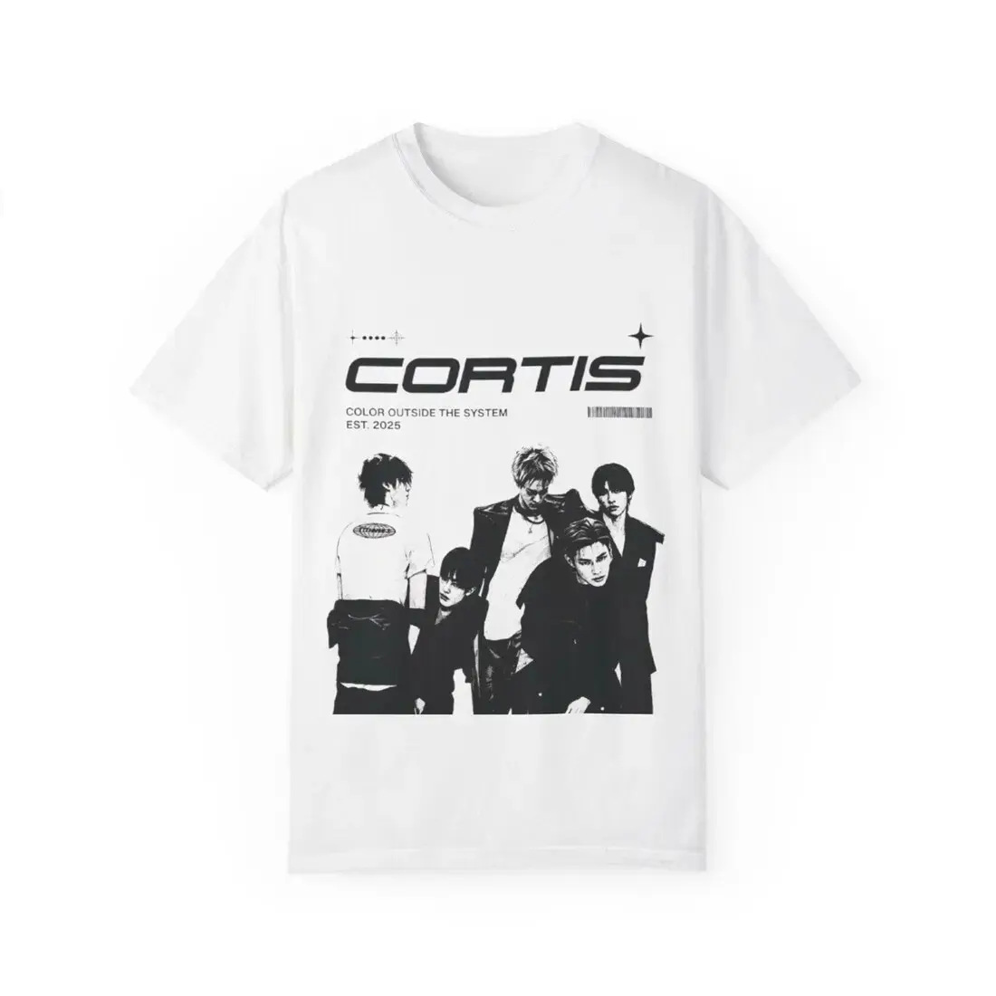 CORTIS Group Portrait Music T-shirt, Unisex S-5XL Graphic Tee