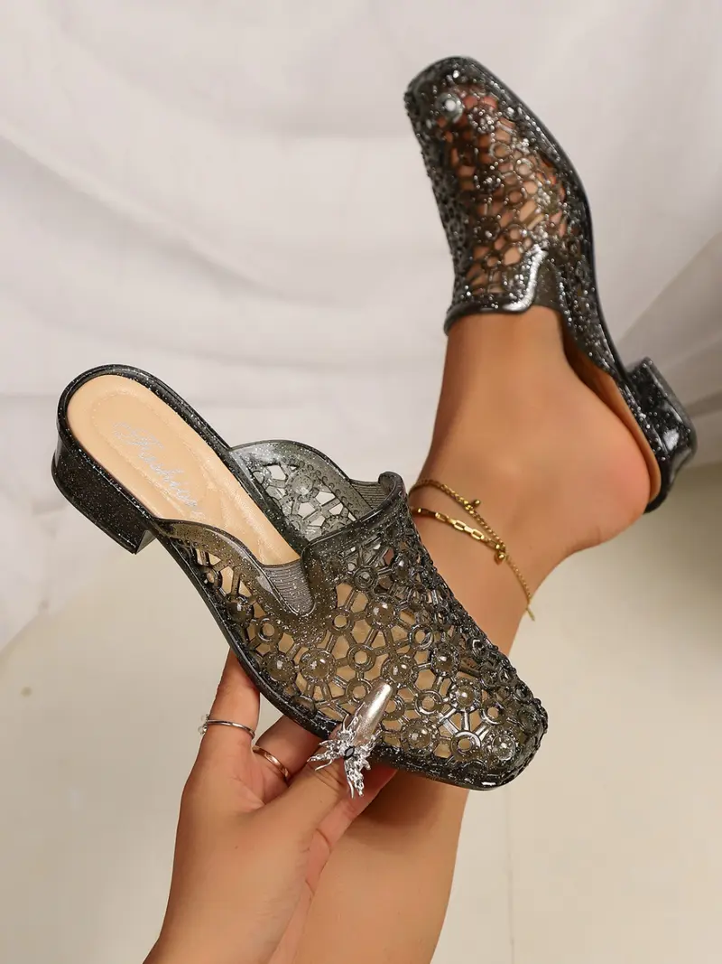 crystal mules - TikTok Shop