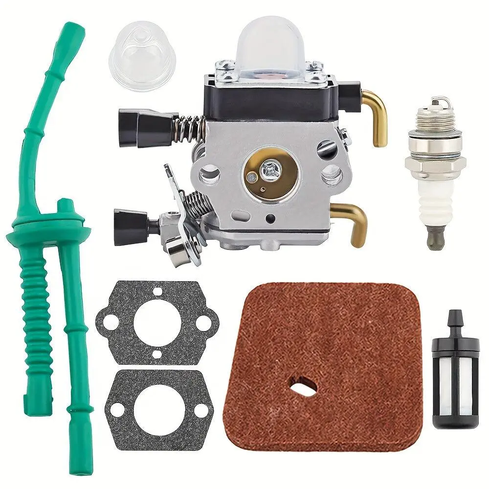 1 Pack Hipa Precision Carburetor Kit - Universally Compatible with Stihl FS55R FS80 FS75 FR85 FC75 HL75 HL75K Trimmers and Edgers - Direct Replacement for 4137 120 0614 - Genuine Hipa Brand for Trusted Quality