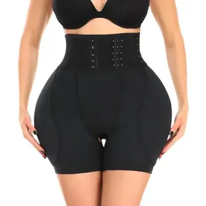 Plus Size Hip Pads for Women Shapewear with Wrap Belt Hip Dip Pads Hip Padded Enhancer Butt Lifter Tummy Control Panties