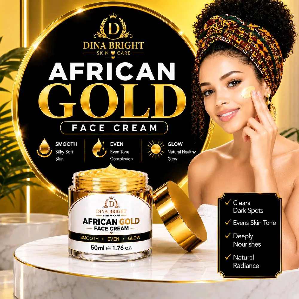 AFRICAN GOLD 50x EXTRA STRONG 7D BRIGHTENING FACE CREAM 4-8 SHADES MOISTURIZER SKIN REPAIR.
