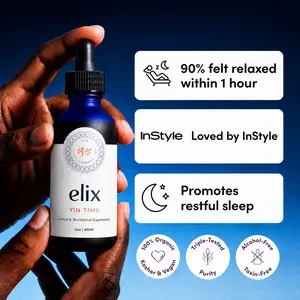 Elix Sleep Support - Yin Time Herbal Organic Supplement
