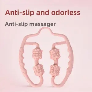 Mace Foam Shaft Calf Massager Ring Leg Clipper Multifunctional Roller Muscle Relaxer Household