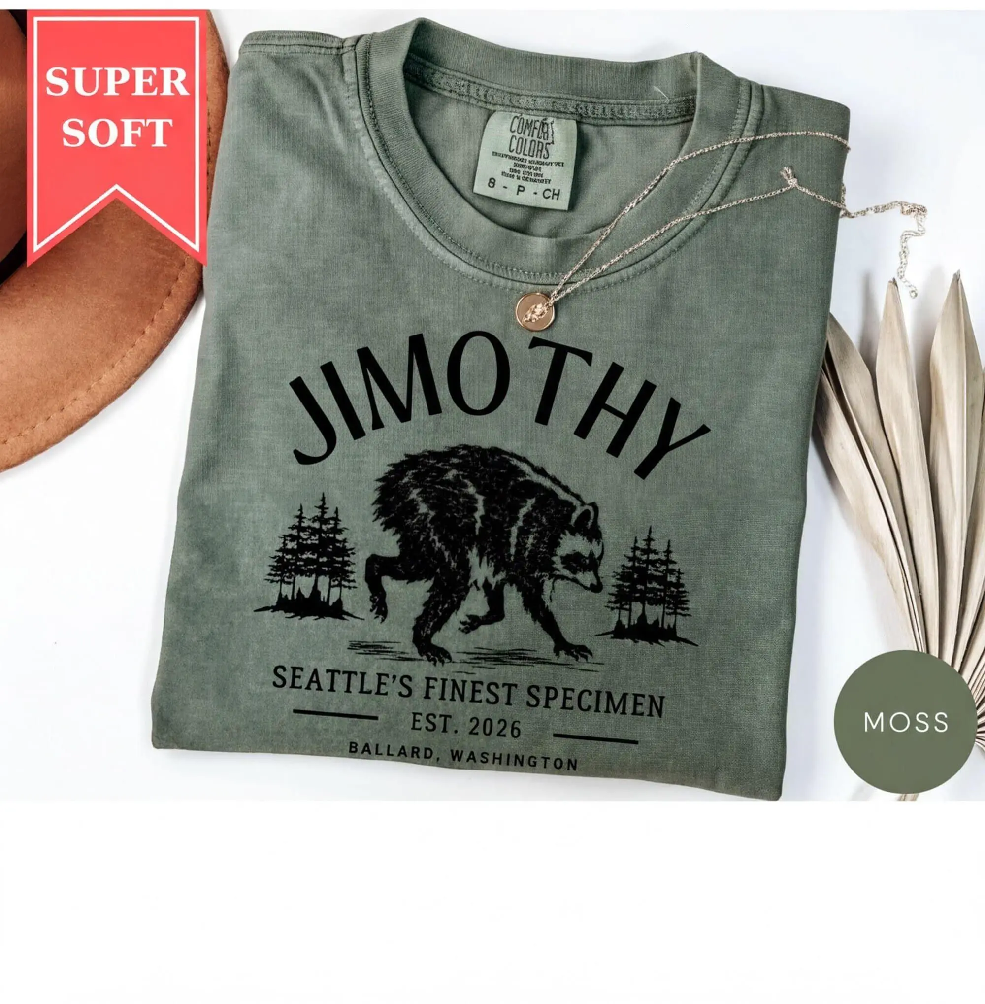 Jimothy Raccoon Comfort Colors Shirt Seattle Racoon Trash Panda Tee Dwarf Raccoon T Shirt