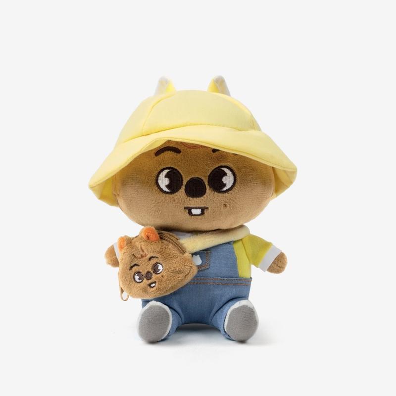 Adorable 20cm Kindergarten Series Doll, Hat Sitting Backpack Doll, Cute Handmade Toy, Soft Stuffed Animal, Perfect Gift for Friends, Bedtime Companion