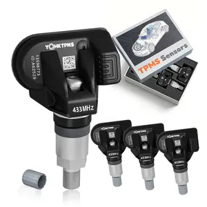 TPMS GM 433MHz SUV/MPV Pre-Programmed Tire Pressure Monitoring Sensor Compatible with Chevrolet Traverse 2016-2025 |Tahoe 2020-2025 GMC Acadia 2016-2023 |Yukon 2020-2025 (Set of 4)