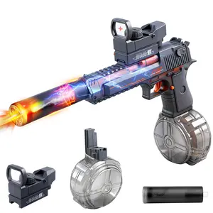 Automatic Electric Water Sprayer Rechargeable Waterproof Pool Toy for Kids & Adults Long Range Outdoor Play Swimming Pool Set