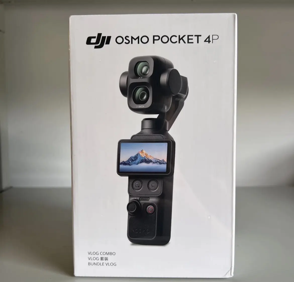 Brand New DJI Osmo Pocket 4P 4Pro Vlog Creator Combo Action Camera Sealed