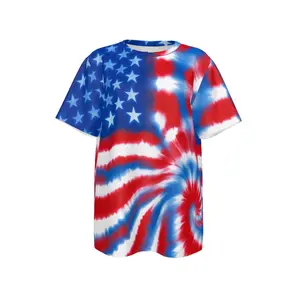 Women's Tie Dye Shirt Hipster Hip Hop Short Sleeve Hippies Senior Tees T Shirts Rainbow Shirt for Women Wife Girlfriend Gift