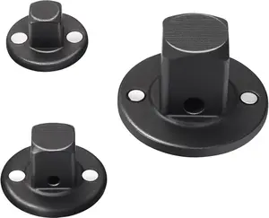 3 count Low Profile Impact Socket Adapter Set, CR-MO Steel Heavy-Duty Impact Grade Convertor (3/4" M to 1/2" F, 1/2" M to 3/8" F, 3/8" M to 1/4" F)