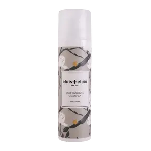 elvis+elvin Driftwood & Gardenia Fragrance Hand Cream with Hyaluronic Acid & Tsubaki Seed Oil for Dry Skin Repair and Moisturizing