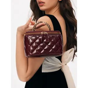 Cider QUILTED VANITY HANDBAG & CROSSBODY BAG