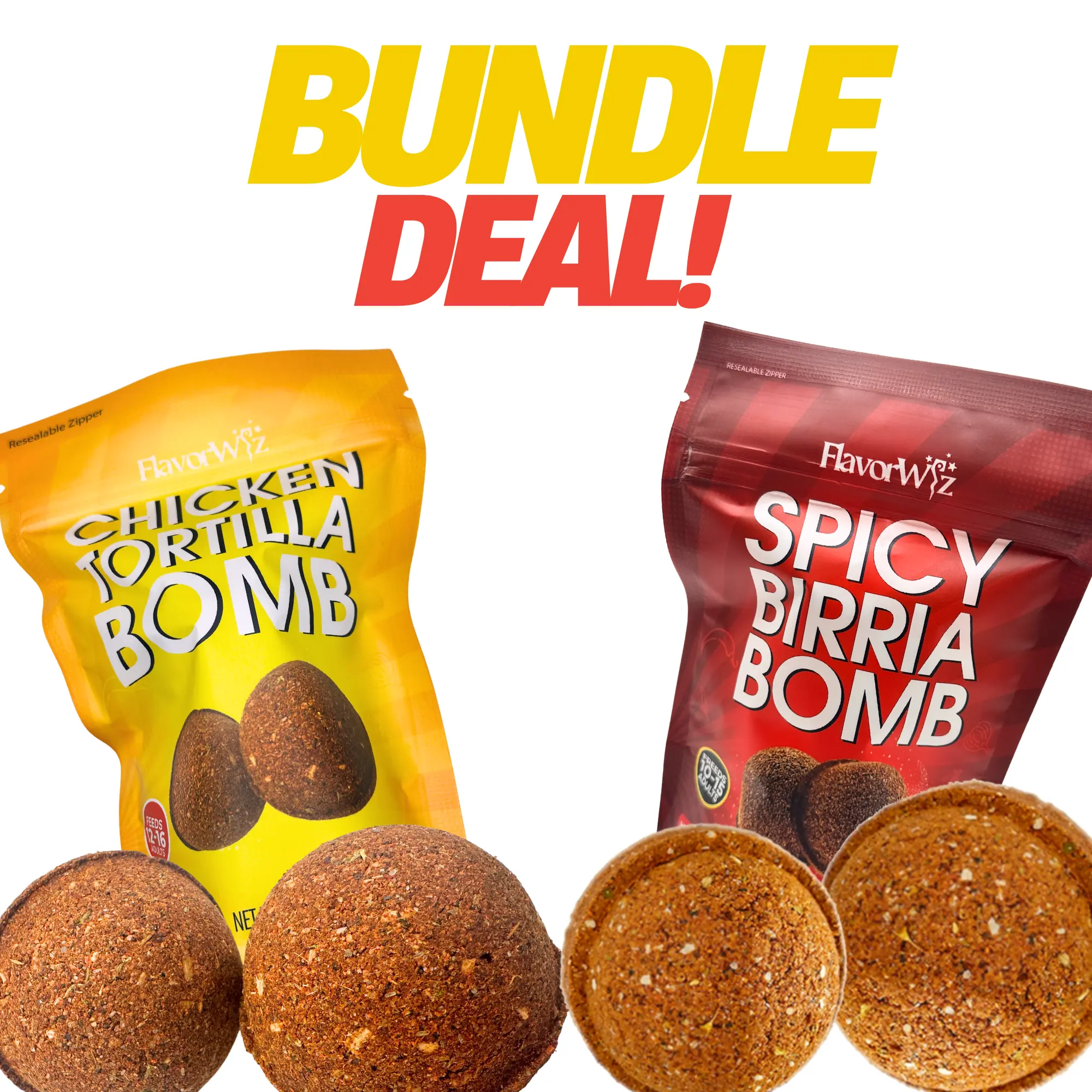 Birria and Chicken Tortilla bundle by FlavorWiz - Seasoning spice blend for authentic restaurant style Mexican dishes.