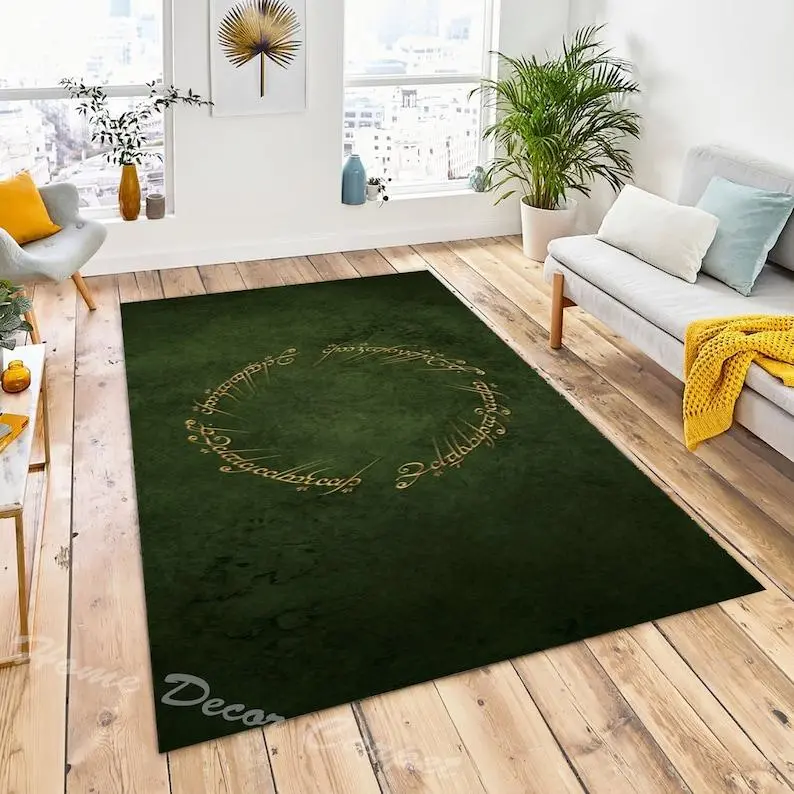 Lord Of The Ring Rug,Lotr Rug,Lotr,Movie Rug, Decorative Rug, Carpet,Ring Carpet,Fan Carpet,Area Rug, Popular Rug,Personalized,Fantastic Rug