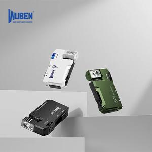 WUBEN G5 Premium Rotatable RGB Mini Pocket Flashlight, 400 Lumens, USB-C Rechargeable, Magnetic Clip, Ideal for Work, Travel, and Gear Bags, Handheld Torch, guy gift,  Father's Day Gift,