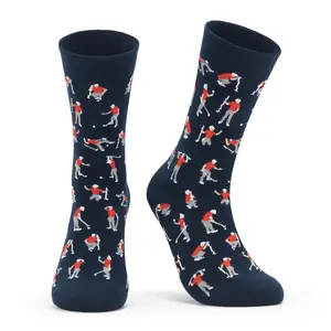 Golf Socks Hilarious One Size Fits Most Novelty Gifts for Men Comfortable Durable Golfing Player Accessories Size 10-13 Fun Designs for Golfers Menswear