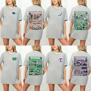 Custom University Hand Sketched Graphic T-Shirt, Sport Grey College Game Day Tee, Vintage Campus Shirt, Cozy Unisex Fan Gift, MB