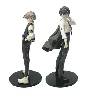 FuRyu Bungo Stray Dogs 22cm Dazai Osamu Noodles Press Figure Japanese Cartoon Figurines Collection Cute Toys