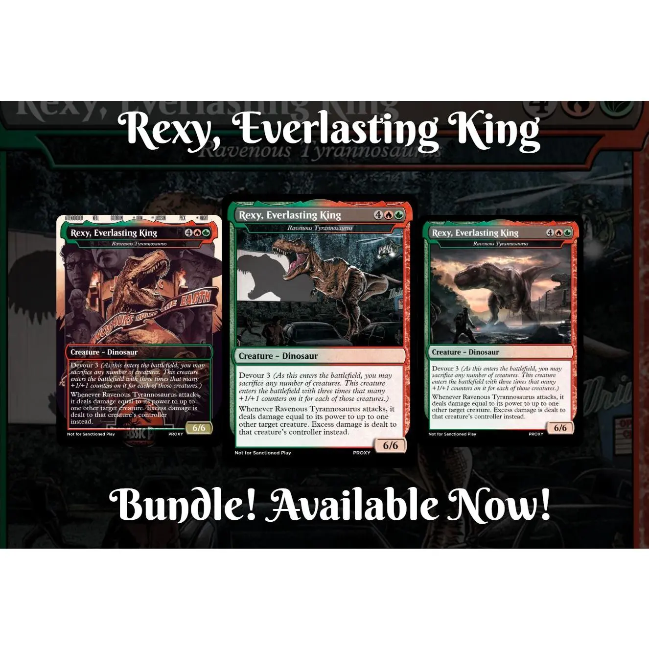 GhostDogProxies Rexy Everlasting King Ravenous Tyrannosaurus