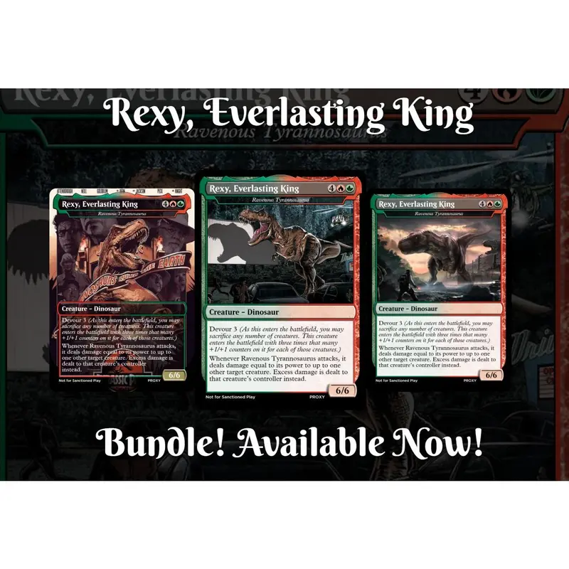 GhostDogProxies Rexy Everlasting King Ravenous Tyrannosaurus
