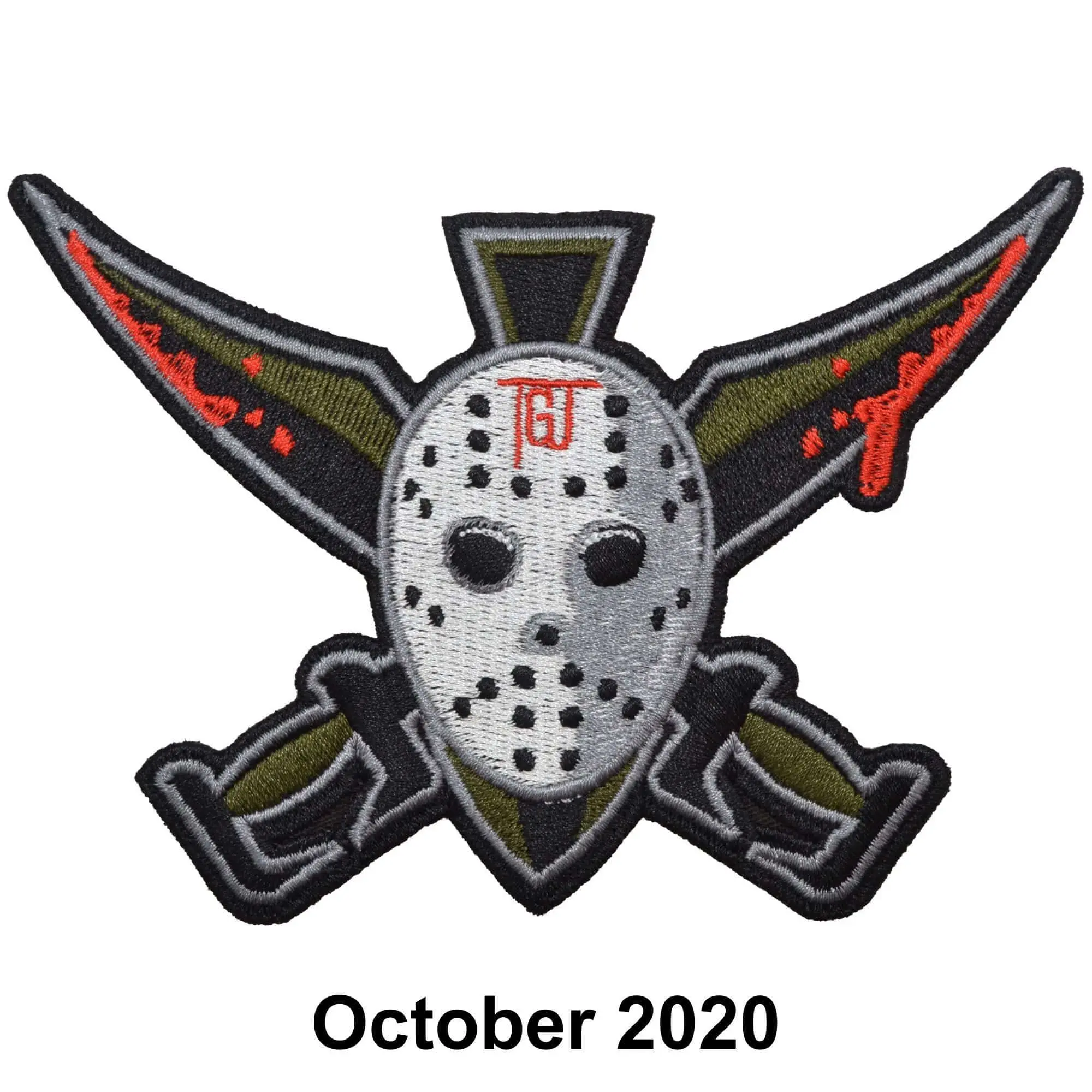 The Tactical Gear Junkie Patch of the Month - October - Hockey Mask Spartan