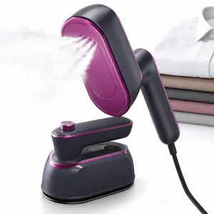 Travel Must-Have & Fits Carry-On | Foldable Iron | Powerful 2-in-1 Dry & Steam, 5s Fast Heat & 180° Rotatable