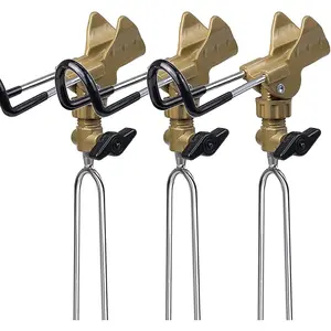 Bank Fishing Rod Holder – 360° Adjustable Rod Rack Stand for Beach & River Fishing, Heavy Duty Pole Support for Shore Anglers