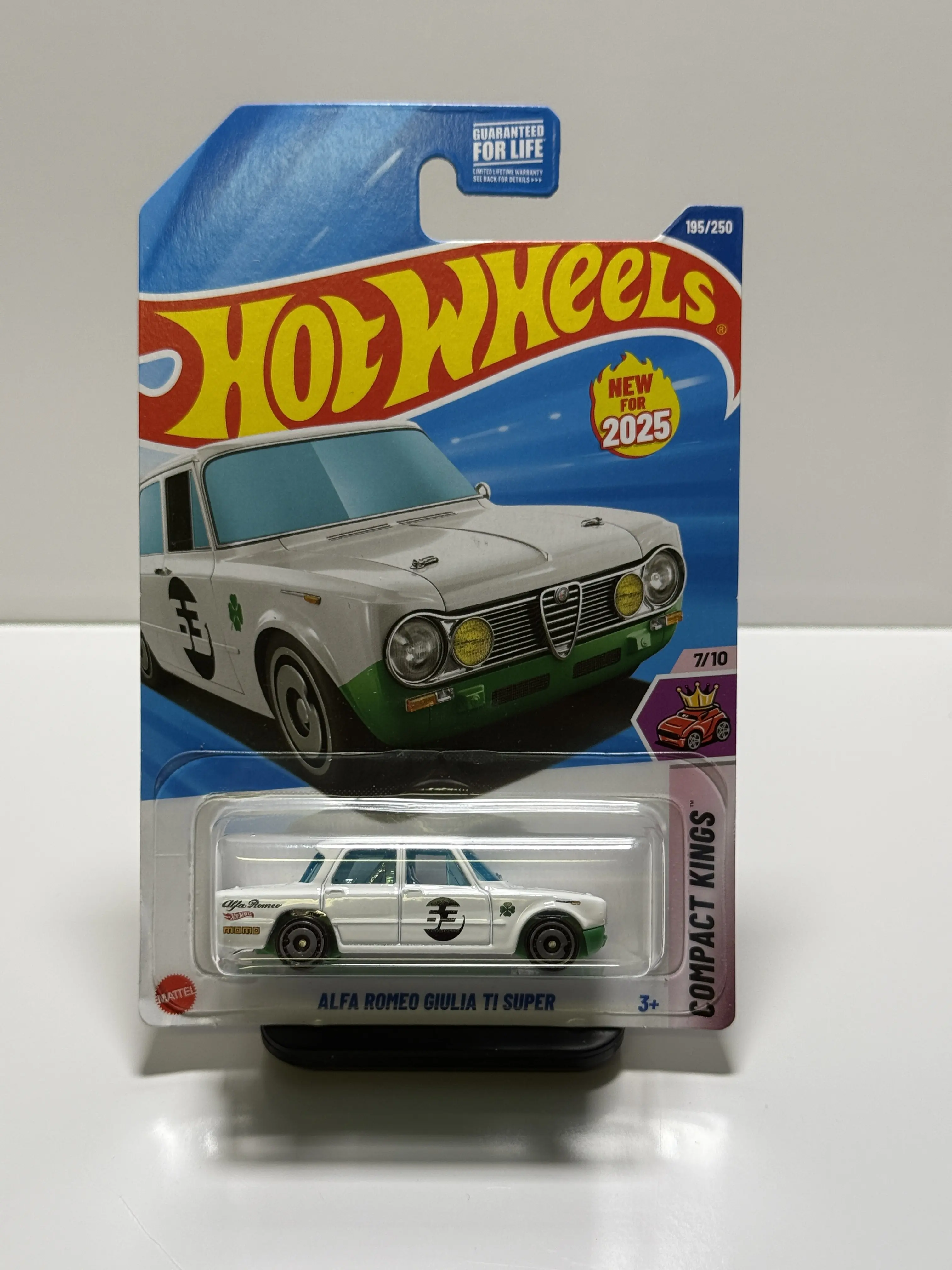 Hot Wheels Alfa Romeo Giulia TI Super (Compact Kings, 2025 Edition)