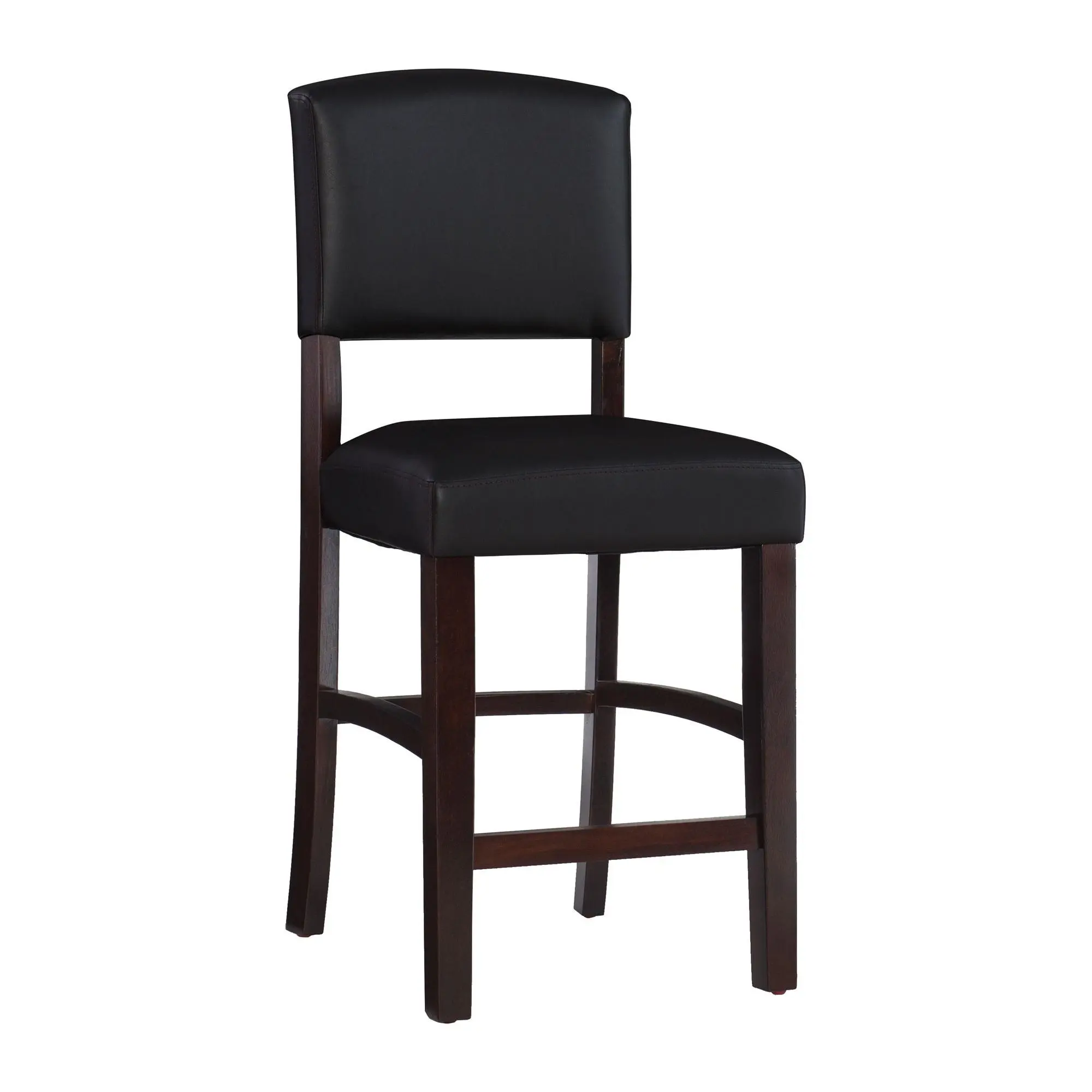 Linon Home Ronin Kitchen Counter Stool W/ Padde d Back & Seat