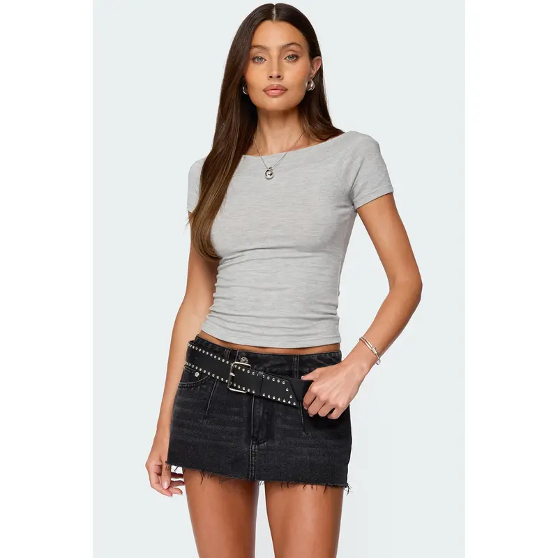 トップス draw drawers Cotton Boat Neck Tanktop 174013732_0057.jpg