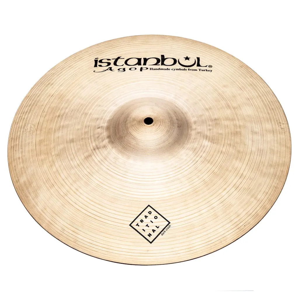 Istanbul Agop Traditional Dark Crash Cymbal 17"