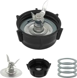 for Oster Blender Replacement  Blender Ice   with Jar Base Cap and Four Rubber O Ring Sealing Ring Gasket, Compatible with Oster Osterizer Blenders Accessories