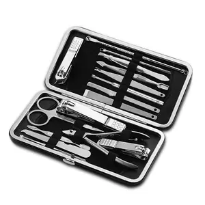 16 Piece Stainless Steel Manicure & Pedicure Set