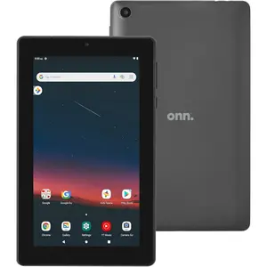 Onn Surf Tablet Gen 3 2022 MTK Quad-Core 32GB eMMC 2GB 7" (1024x600) Touchscreen Android 12 Go 2 Cameras Charcoal