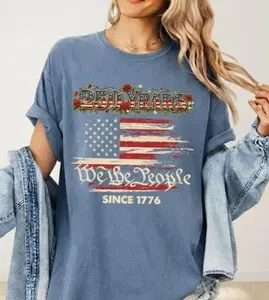 America 250th Anniversary Shirt Comfort Colors®, Independence Day USA Shirt, 1776-2026, Usa Flag Tee 4th of July Shirt, Patriotic Gift