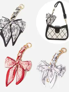 Multifunctional Handwoven Bag Extender Chain, Vintage DIY Short Bag Strap, Cute Car Keychain, Phone Charm, Party Gift, School Gothic Y2K Style