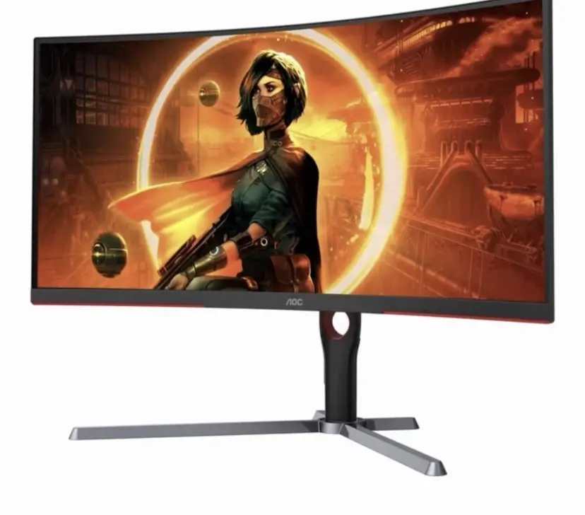 AOC CU34G3S 34" UltraWide QHD 1ms 165Hz FreeSync Curved Gaming Monitor.