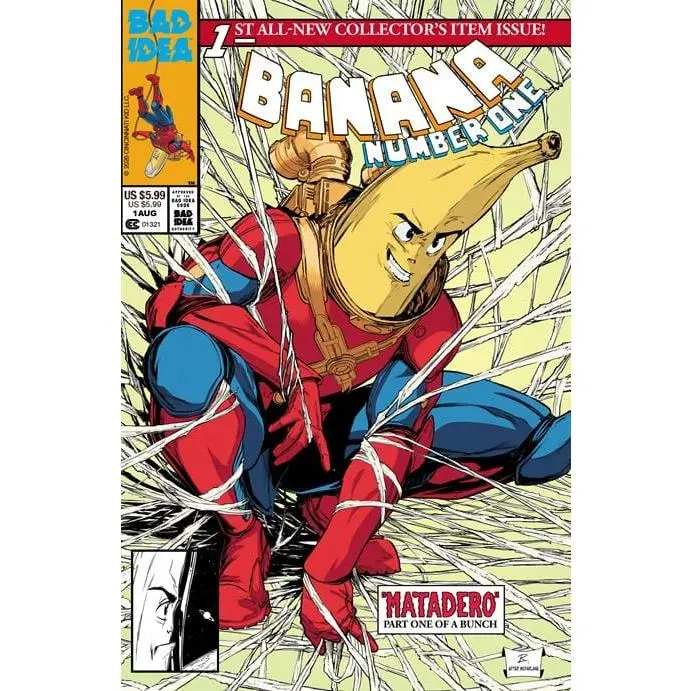 Banana Number One #1 Cover F 1:20 Raymond Gay Homage Incentive Variant – Bad Idea Comics [Pre-Order]