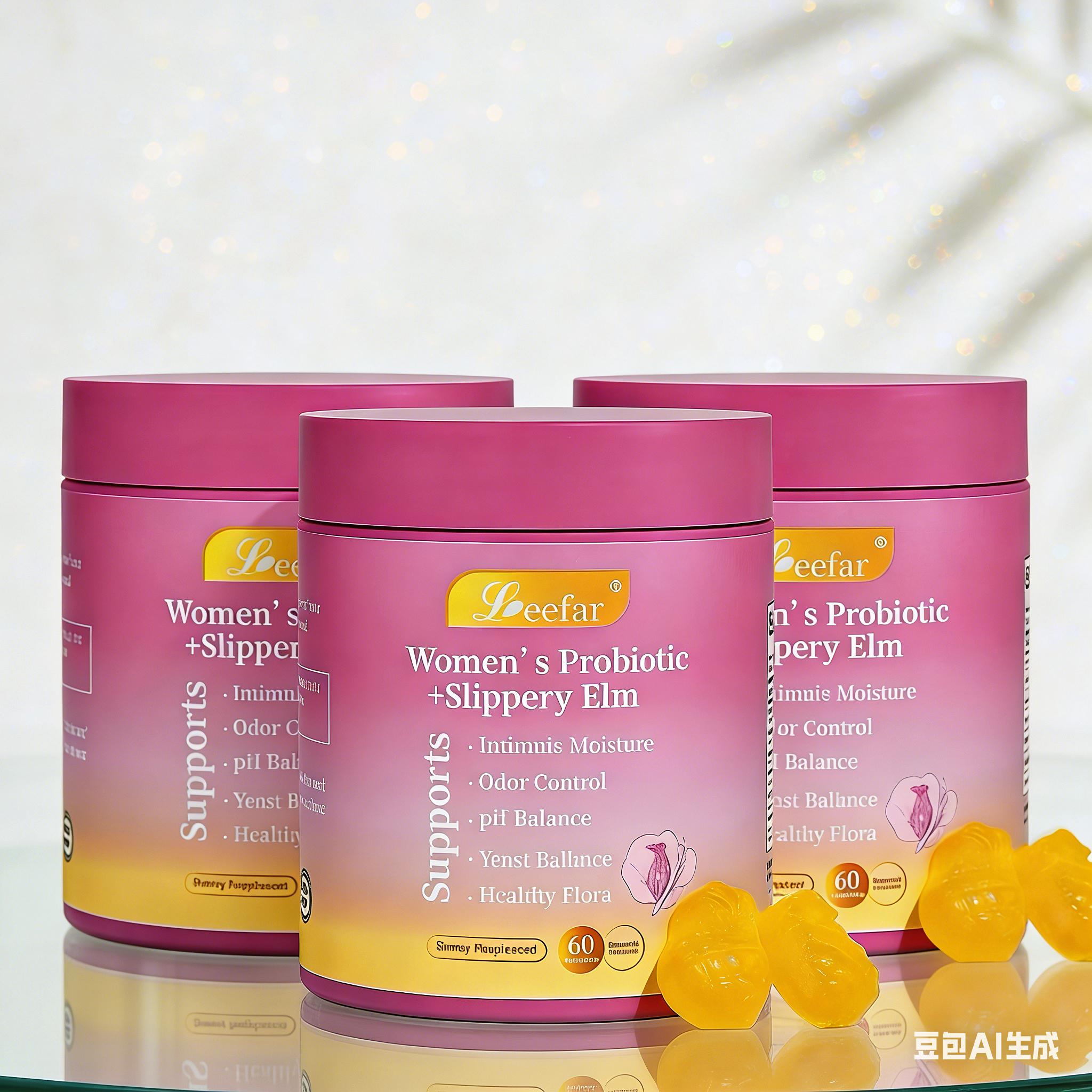 Her Juicy Feminine Probiotics Gummies for WomenWomen’s Intimate Health Probiotics Gummies – All-in-One Solution with Slippery Elm, Prebiotics & Lactobacillus for Balanced pH, Natural Moisture & Dryness Support – Yummy Hawaiian Pineapple Chews