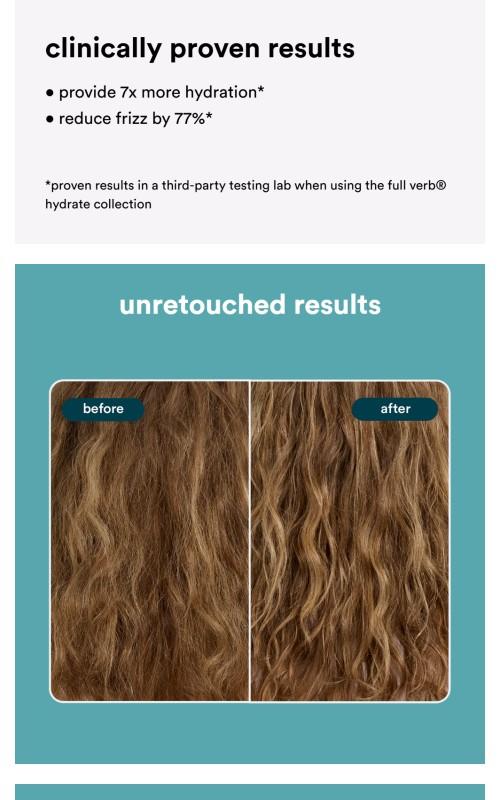 hydrate mask | an intensely hydrating hair mask