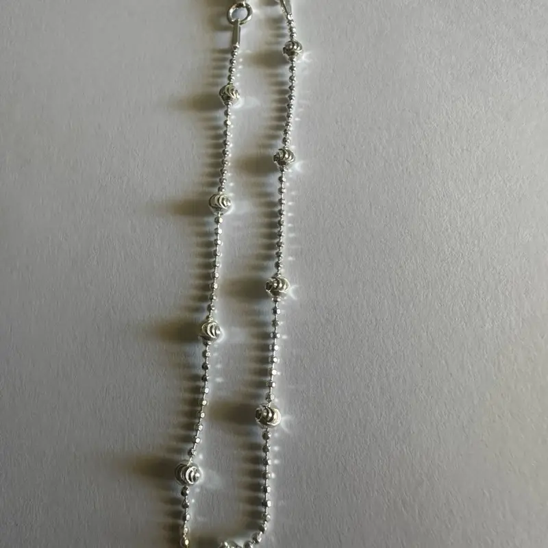 Pulsera fígaro de plata 925 Italiana en size 7 e 8 con extensión