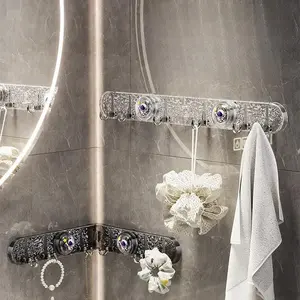 Multi-Scene Foldable Suction Hooks - Corner Design & Hidden Storage Solution