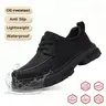 Men's Basic Solid Slip-On EVA Clogs - Non-Slip, Waterproof, Lightweight Work & Safety Shoes, Casual Kitchen Footwear, Office-Ready, Round Toe, All Seasons (US10 Men/US11.5 Women, EU44)