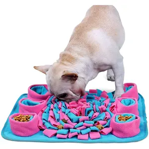 WOOZAPET Snuffle Mat Boredom Buster Interactive Puzzle Feeding Mat for Dogs
