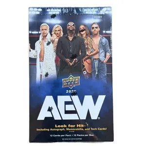 *PACK* 2025 AEW Wresting Hobby Box UpperDeck