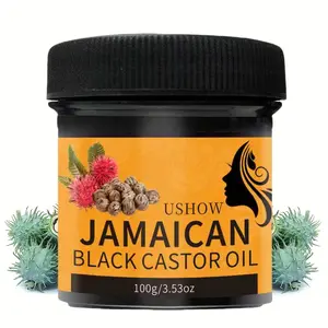 Jamaican Coconut Oil Balm, Pure Cold-Pressed Moisturizing Scalp Care, Nourishing Hair & Strengthening, Suitable for All Hair Types, 100g