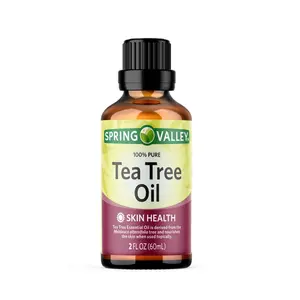 Spring Valley 100% Pure Tea Tree Oil – 2 fl oz for Skin Health & Wellness Healthcare