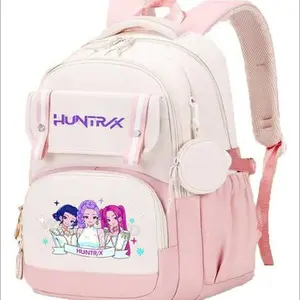 2026 New KPOP Witch Hunters School Bag Campus Large Capacity Decompression Backpack