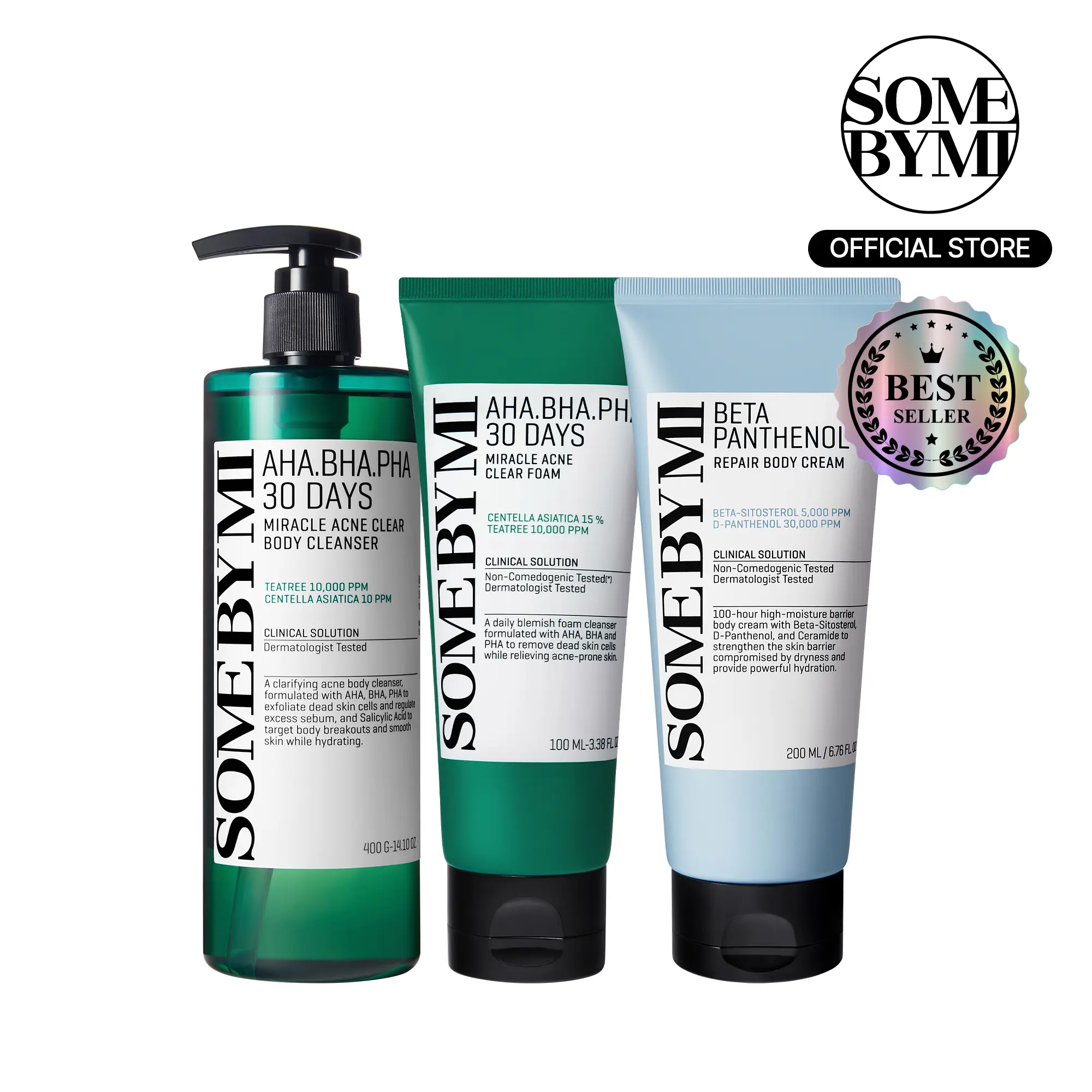 Face to Body Shower Routine Set