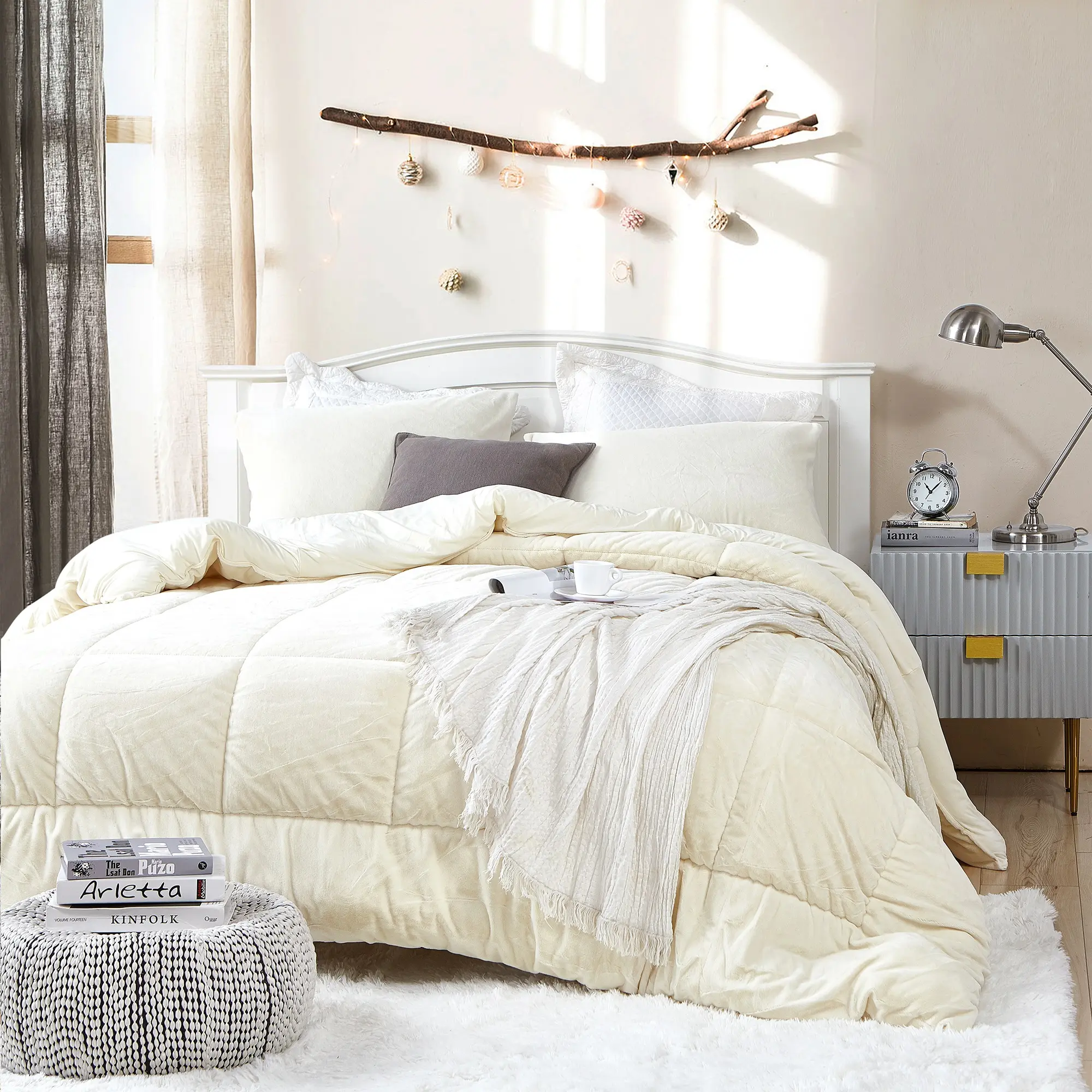 Softy Smooth - Coma Inducer Oversized Comforter - Cannoli Cream